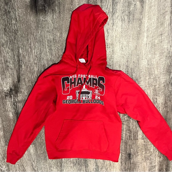 Georgia bulldogs 2024 SEC CHAMPIONS HOODIE - Picture 1 of 3